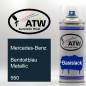 Preview: Mercedes-Benz, Benitoitblau Metallic, 950: 400ml Sprühdose, von ATW Autoteile West.